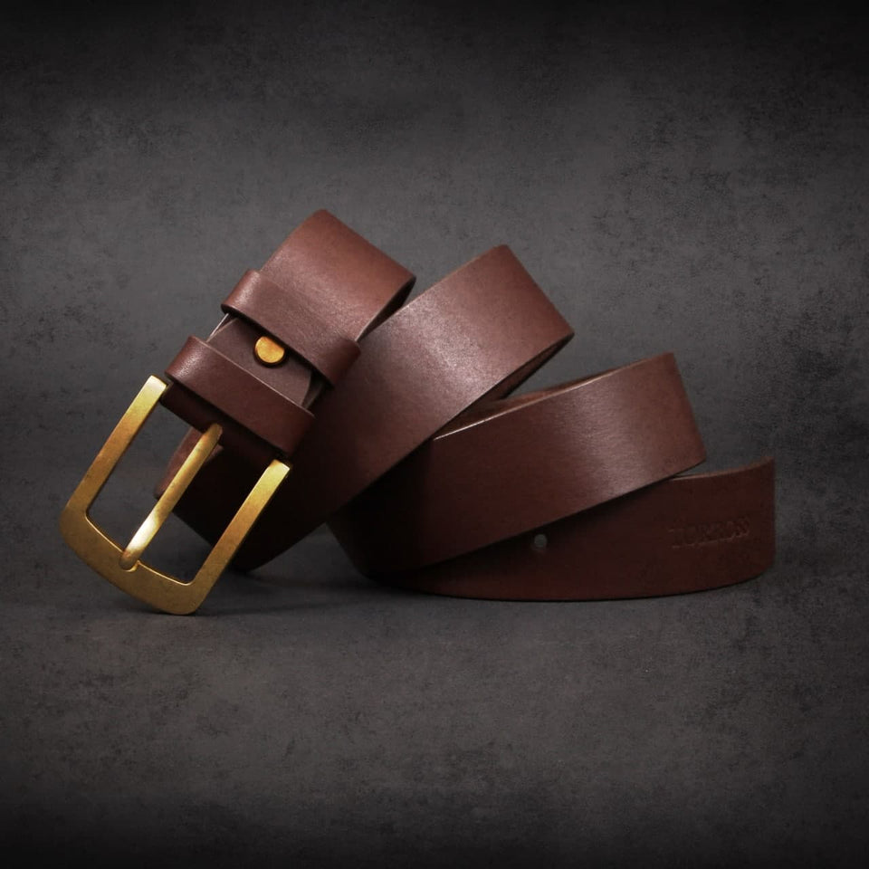 TORROSS™ Мужской набор Stiff Belt коричневый